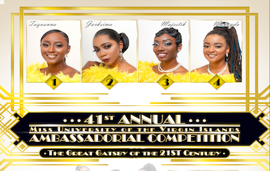 UVI Contestants Vie for 2021-2022 Miss UVI Ambassadorial Title